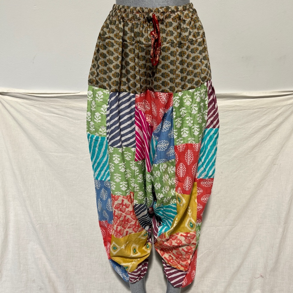 Unisex handmade boho hippie aladdin alibaba harem yoga pants one size women pant
